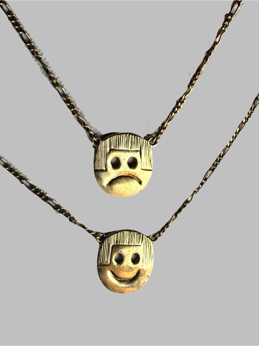 Awe Rare Limited Run Rare Mean Baby/Happy Baby Necklace